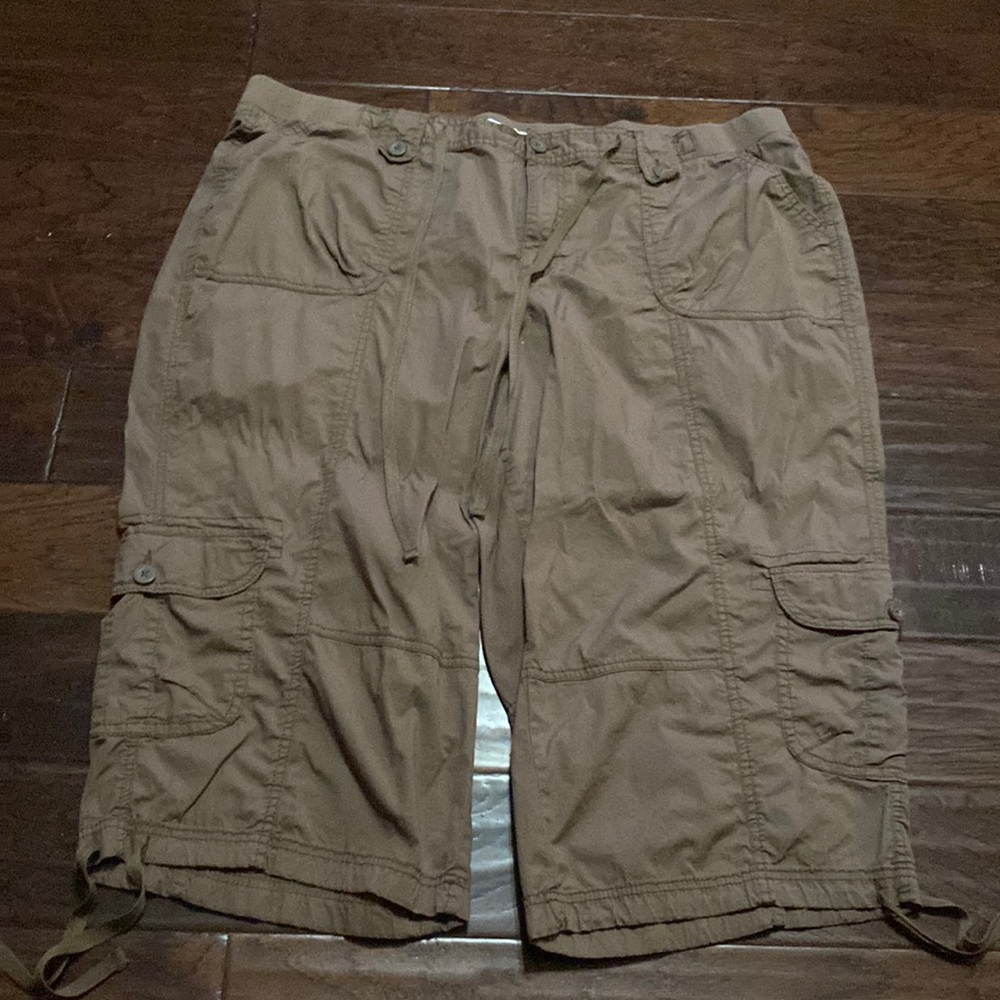 Cato brown Capri pants size 26/28